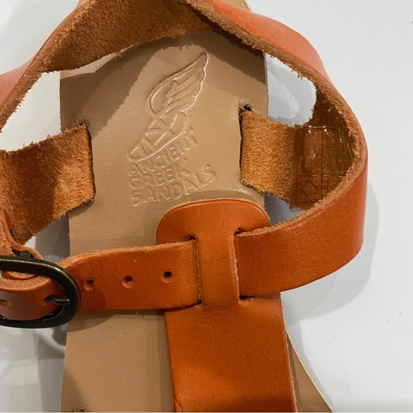 NEW Caramel Baby & Child Ancient Greek leather sandals - Picture 5 of 6